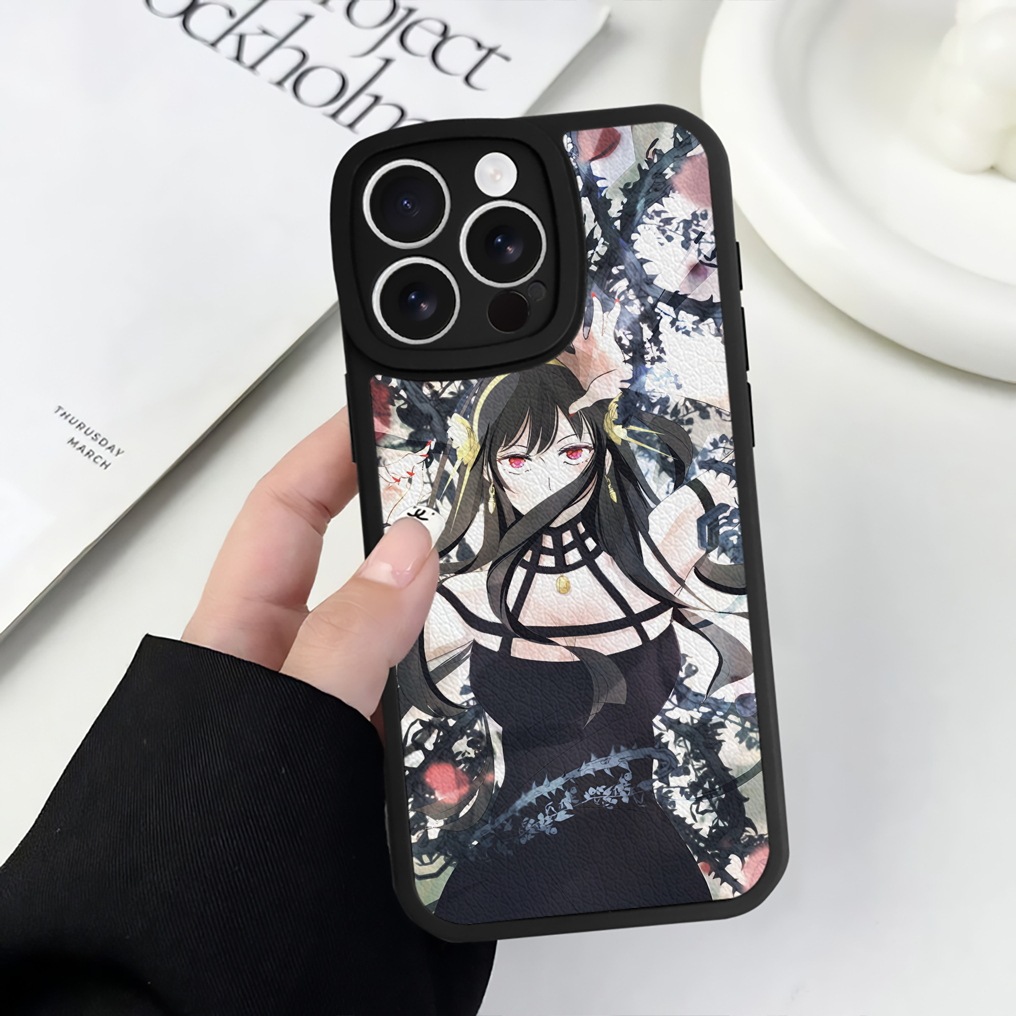 （画像用） SPY×FAMILY间谍家家酒 【iPhone 16シリーズ対応】シリコンスマホケース（レザー調） 材質：シリコン